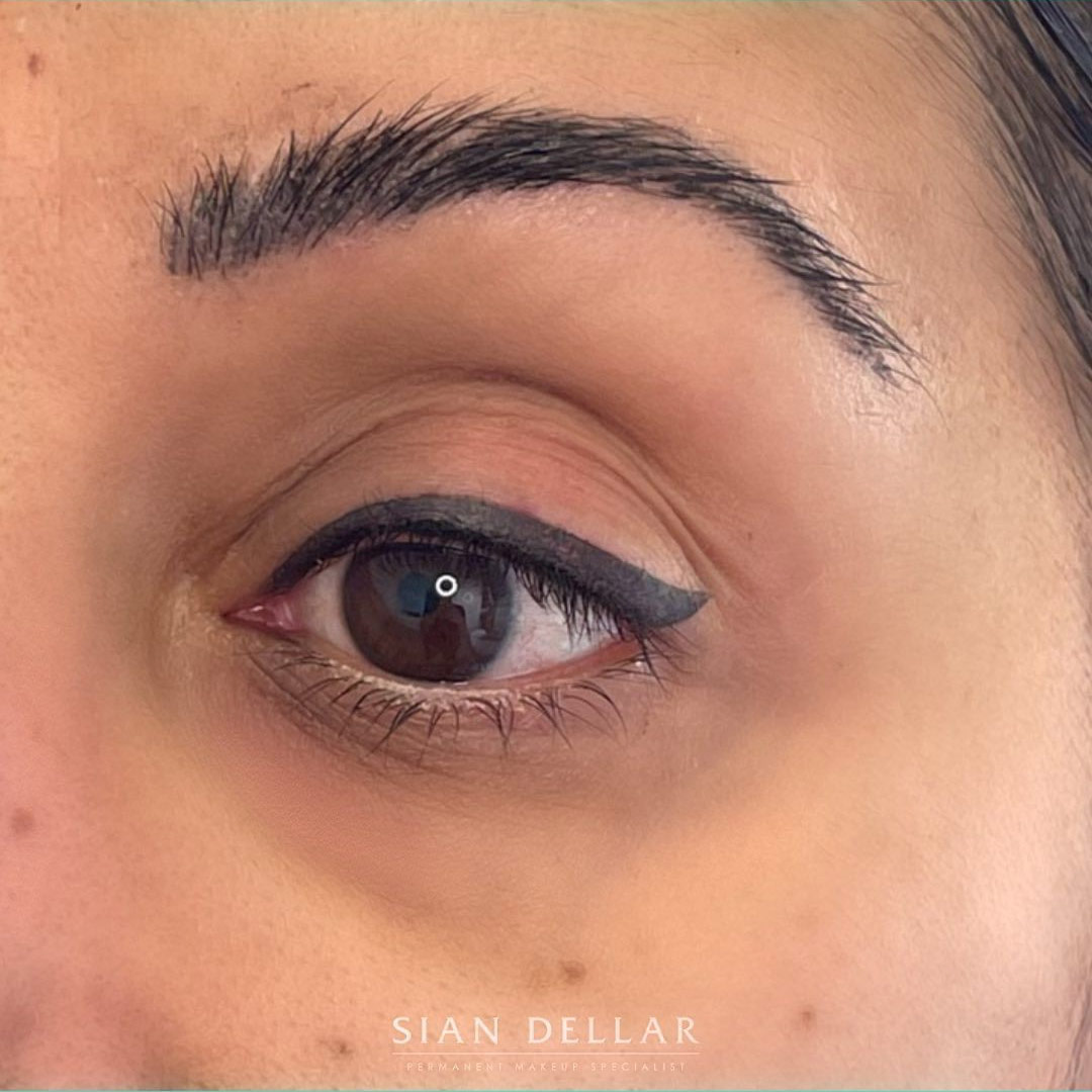 permanent eyeliner top thick flick