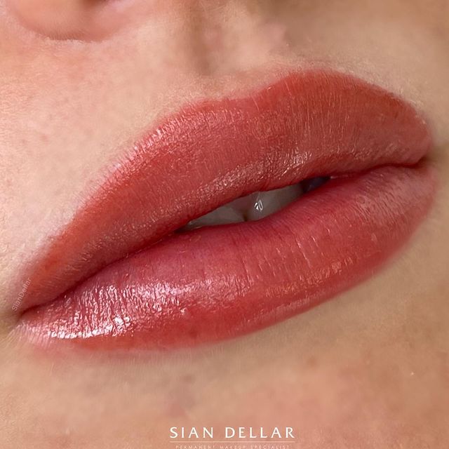 sian-personal-favourite-lip-blushing full lip blush favourite just after procedure