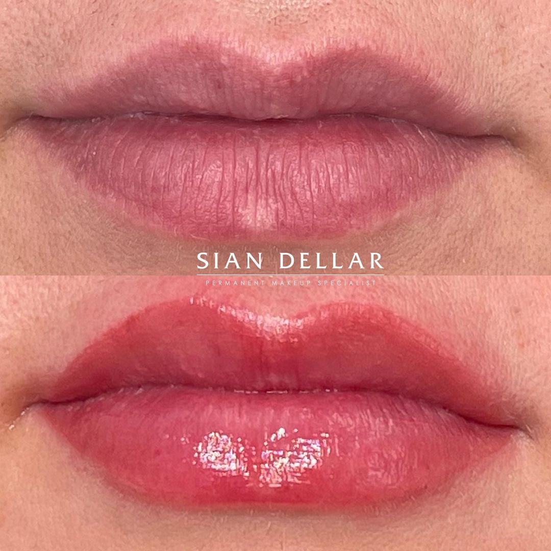 “My lips but better” with lip blush lip blush