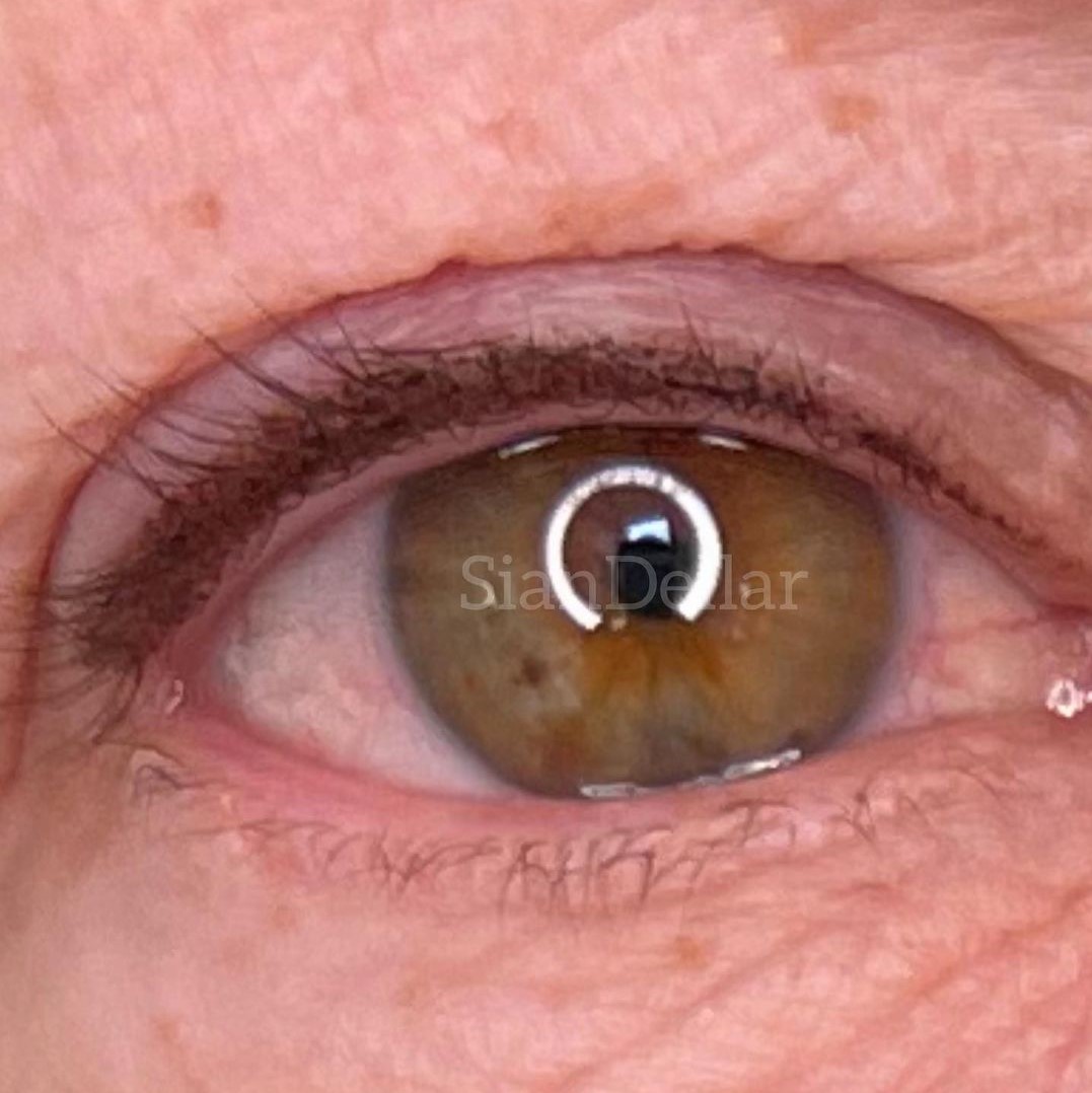 Thicker looking lashes with eyeliner tattoo cropped eyeliner tattoo on the lashline